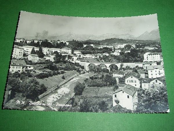 Cartolina Belluno - Panorama -- 1960
