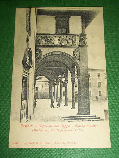 Cartolina Pistoia - Ospedale del Ceppo - Fianco sinistro 1910 …