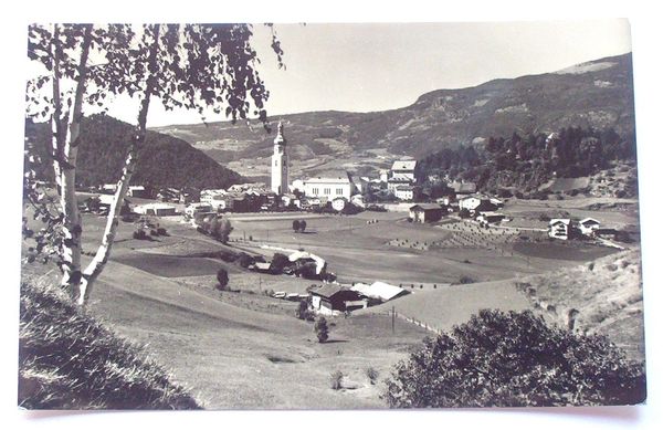 Cartolina panorama di Castelrotto ( Bolzano ) 1955