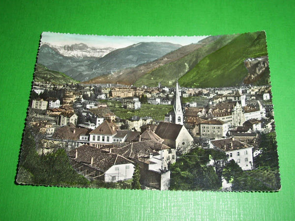Cartolina Bolzano - Panorama 1957