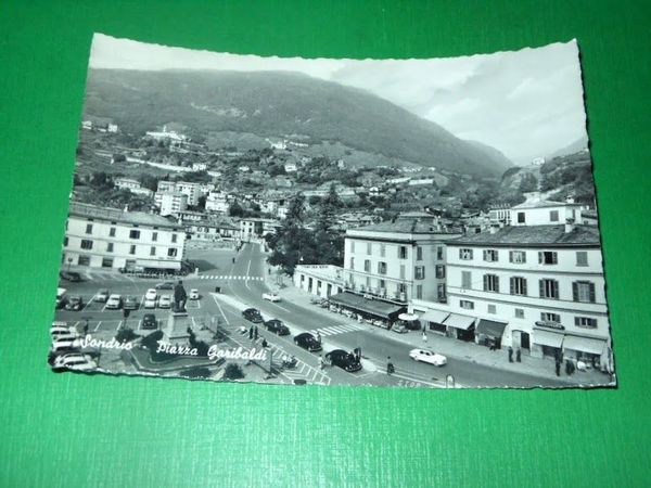 Cartolina Sondrio - Piazza Garibaldi 1961