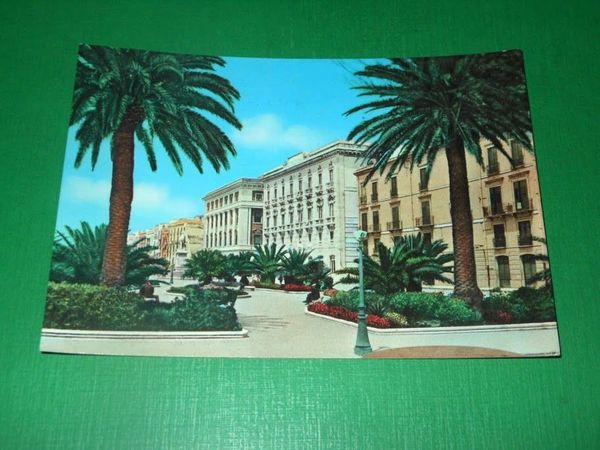 Cartolina Trapani - Viale Regina Elena 1959