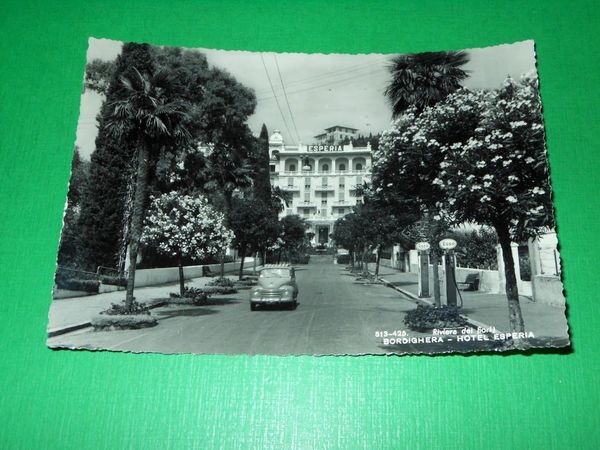 Cartolina Bordighera - Hotel Esperia 1959