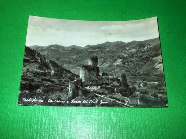 Cartolina Modigliana ( Forlì ) - Panorama e Rocca dei …