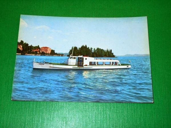 Cartolina Navigazione Lago Maggiore - Isola S. Giovanni - Motoscafo …
