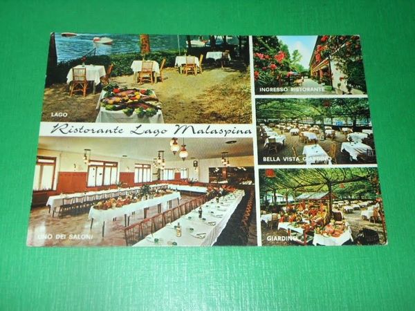 Cartolina Milano San Felice - Ristorante Lago Malaspina 1981