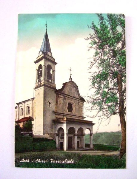 Cartolina Artò ( Madonna del Sasso ) - Chiesa 1970