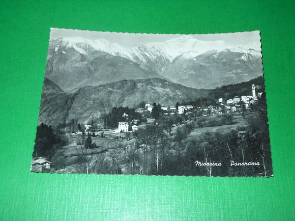 Cartolina Miazzina - Panorama 1955 ca