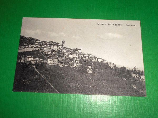 Cartolina Varese - Sacro Monte - Panorama 1920 ca