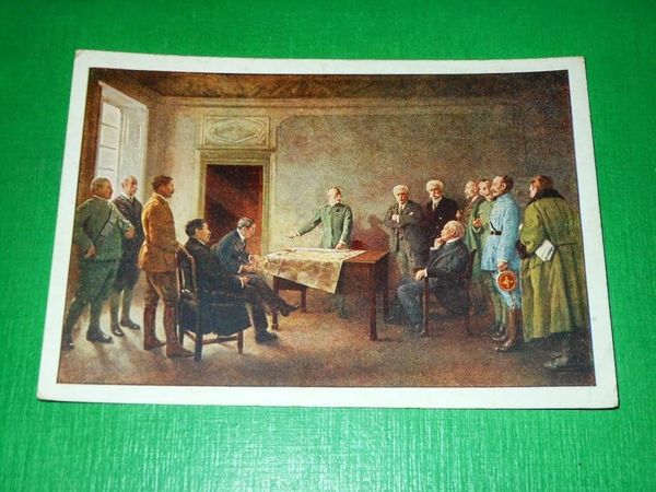 Cartolina in Franchigia Ventennale del Convegno di Peschiera - Pittore …