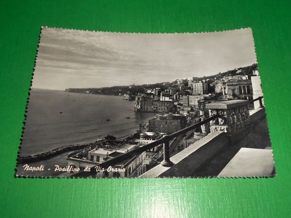 Cartolina Napoli - Posillipo da Via Orazio 1956