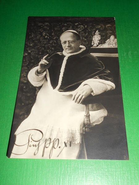 Cartolina Religione - Papa Pio XI 1925 ca.
