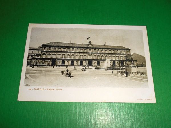 Cartolina Napoli - Palazzo Reale 1910 ca