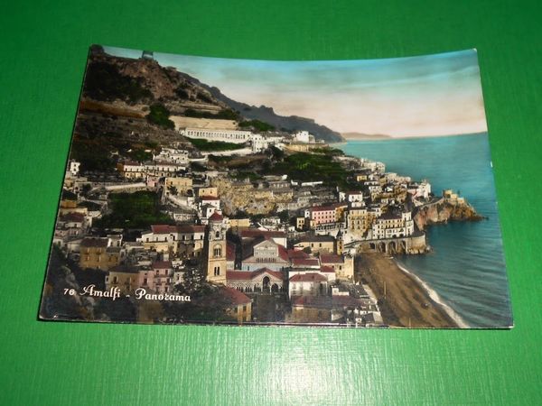 Cartolina Amalfi - Panorama 1956