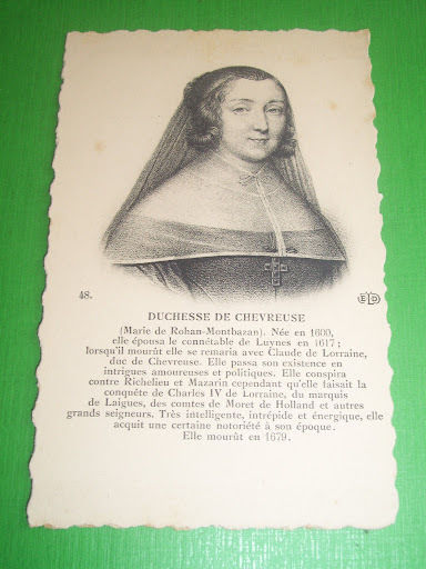 Cartolina - Ritratto Duchesse de Chevreuse - 1910 ca