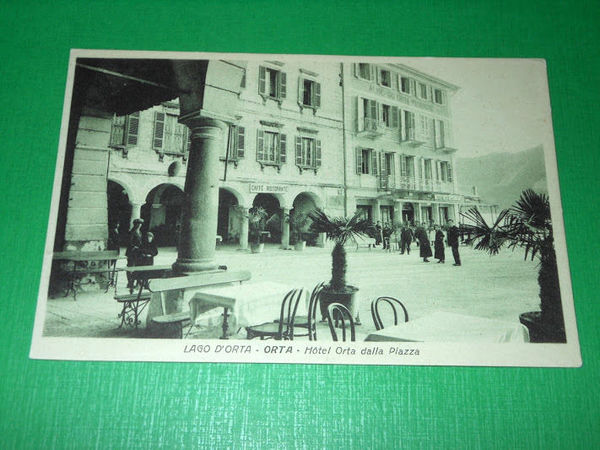 Cartolina Orta - Hotel Orta dalla Piazza - Lago D' …