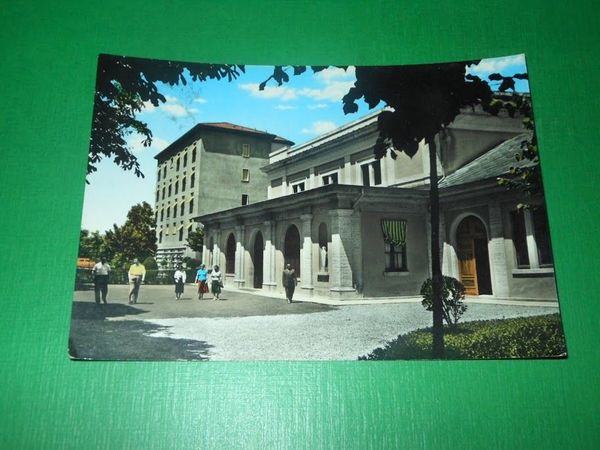 Cartolina Acqui Terme - Albergo Regina e Stabilimento di Cura …