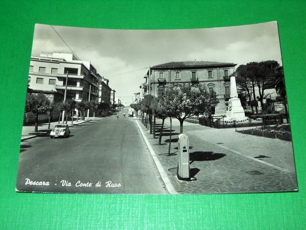 Cartolina Pescara - Via Conte di Ruvo 1958