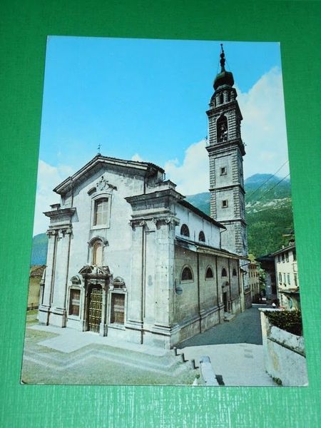 Cartolina Santuario Madonna di Ardesio ( Bergamo ) - Veduta …