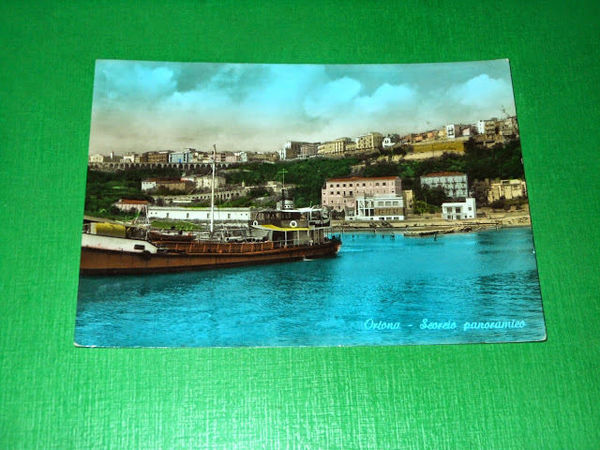 Cartolina Ortona - Scorcio panoramico 1970