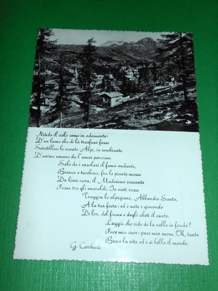 Cartolina Madesimo - Panorama 1961