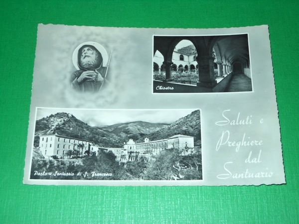 Cartolina Paola - Saluti e Preghiere dal Santuario di S. …