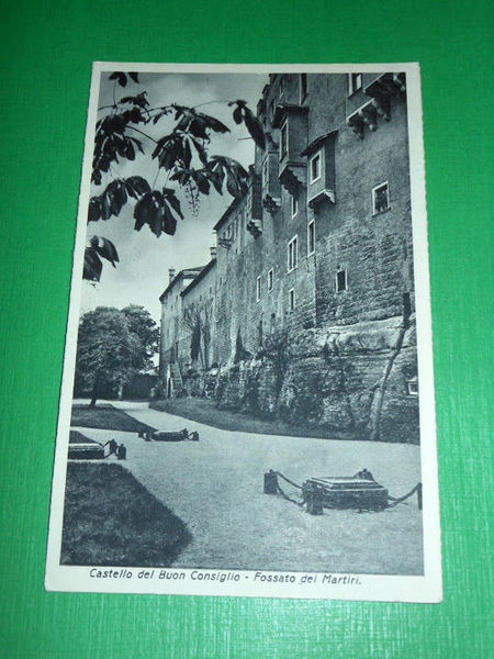 Cartolina Trento - Castello del Buon Consiglio - Fossato dei …