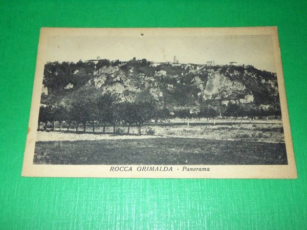 Cartolina Rocca Grimalda - Panorama 1940 ca ( n. 1 …