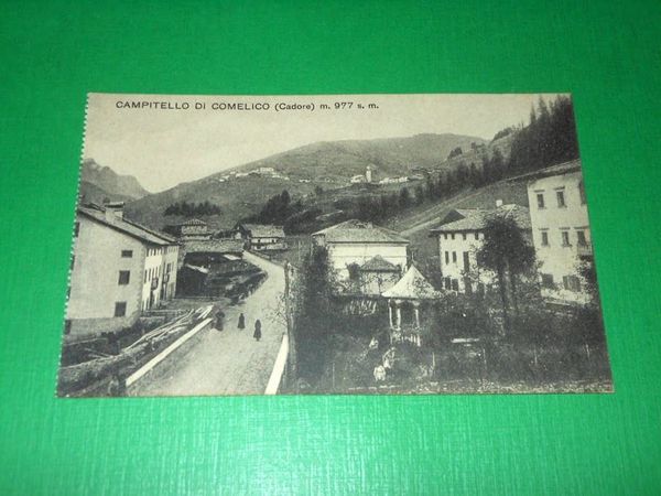 Cartolina Campitello di Comelico ( Cadore ) - Scorcio panoramico …