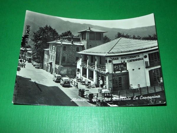 Cartolina Abetone - Bar Ristorante La Capannina 1960