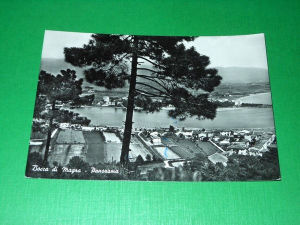 Cartolina Bocca di Magra - Panorama 1961