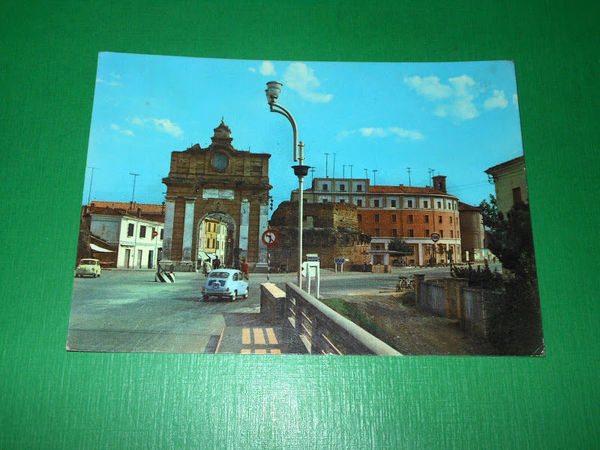 Cartolina Forlì - Piazzale Schiavonia 1962