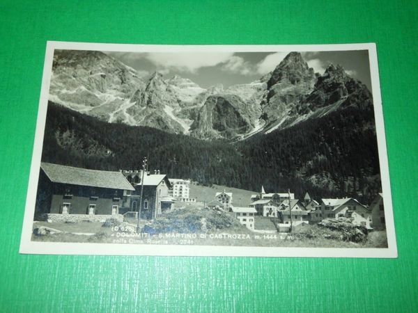 Cartolina Dolomiti - S. Martino di Castrozza - Scorcio panoramico …