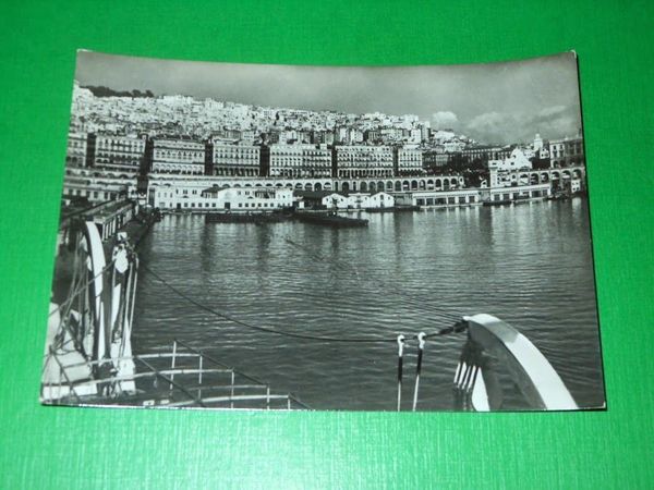 Cartolina Algeria - ALGER - Vue générale avec la Casbah …
