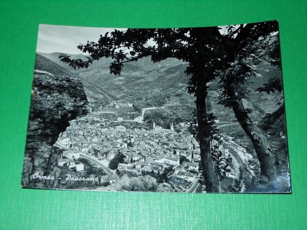 Cartolina Ormea - Veduta generale 1956