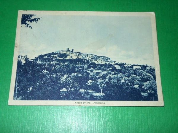 Cartolina Rocca Priora ( Roma ) - Panorama 1961