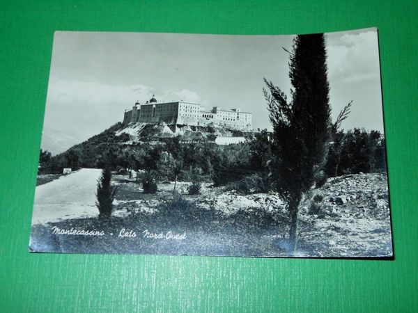 Cartolina Montecassino - Lato Nord-Ovest 1961