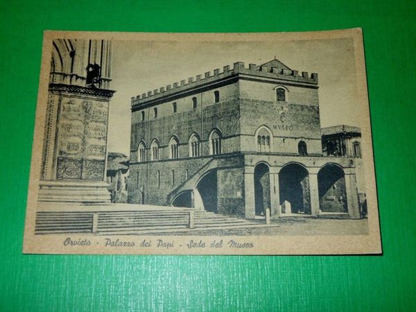 Cartolina Orvieto - Palazzo dei Popi - Sede del Museo …