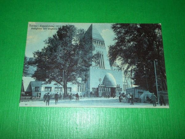 Cartolina Torino - Esposizione 1911 - Padiglione dell' Ungheria