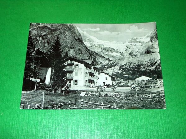 Cartolina Valle d' Aosta - Albergo Purtud 1955 ca