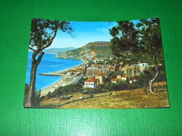 Cartolina Finale Ligure - Panorama da Levante 1961