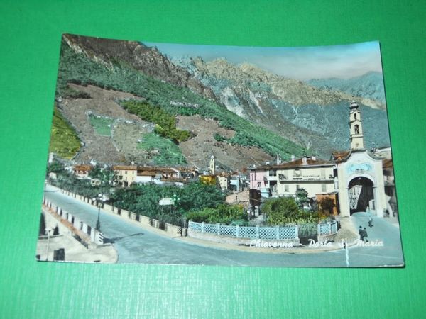 Cartolina Chiavena - Porta S. Maria 1959