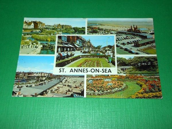 Cartolina Regno Unito - St. Annes on Sea - Vedute …