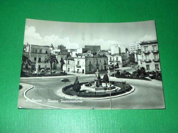 Cartolina San Severo - Piazza Incoronazione 1962