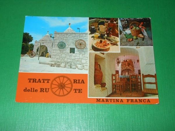 Cartolina Martina Franca ( Taranto ) - Trattoria delle Ruote …