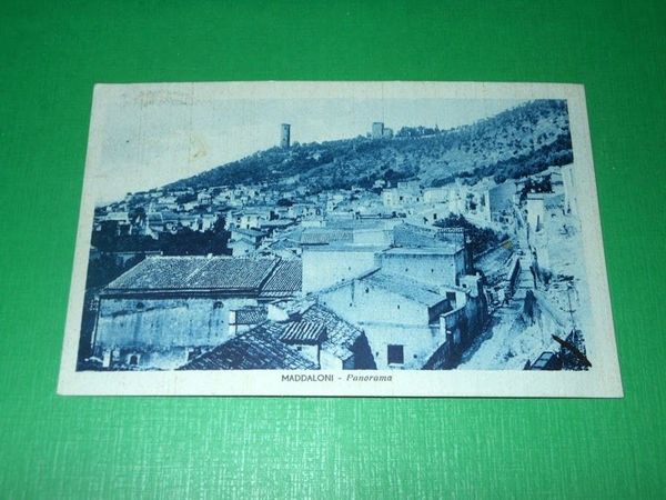 Cartolina Maddaloni ( Caserta ) - Panorama 1941