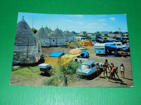 Cartolina Bari - Camping Internazionale S. Giorgio 1971
