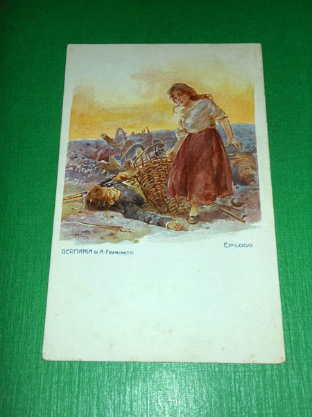 Cartolina Lirica Opera A. Franchetti - GERMANIA - Epilogo 1900 …
