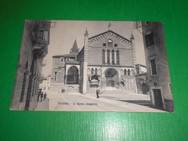 Cartolina Verona - S. Fermo Maggiore 1910 ca