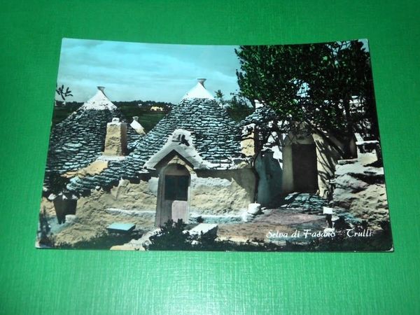 Cartolina Selva di Fasano - Trulli 1967